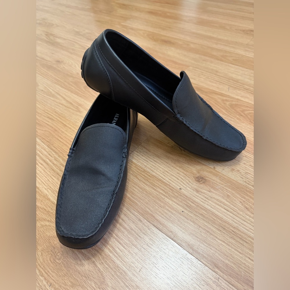 Alfani Men's Classic Black Slip-On Loafers